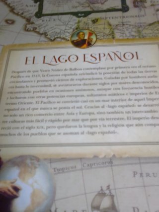 "EL LAGO ESPAÑOL". EL OCÉANO PACÍFICO