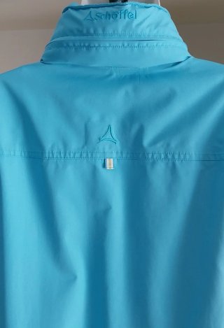 Giacca a vento Schöffel donna blu/verde acqua