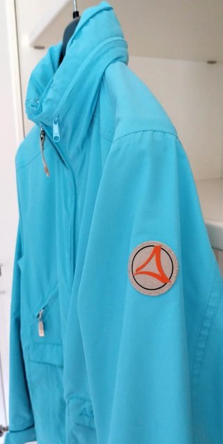 Giacca a vento Schöffel donna blu/verde acqua