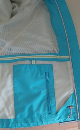 Giacca a vento Schöffel donna blu/verde acqua