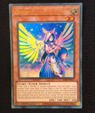 Diviner of the Herald RA05-EN017 Yu-Gi-Oh Carta