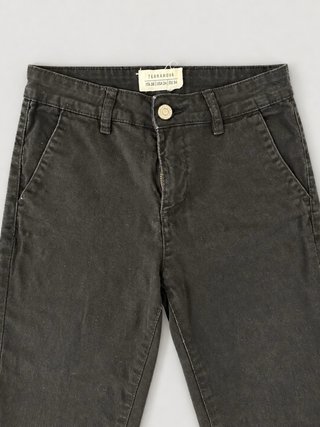 Pantaloni chino neri Terranova donna XS 38