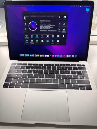 MacBook Air 13” Retina– Intel Core i5 – 8 GB 128 S