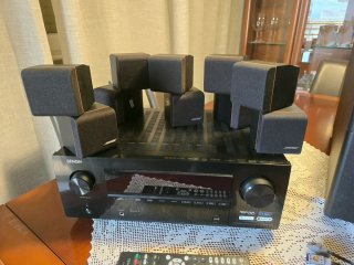 Amplificador AVR DENON 2700 H y Bose Acoustimas 10