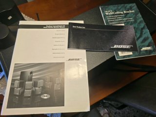 Amplificador AVR DENON 2700 H y Bose Acoustimas 10