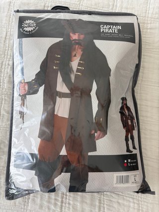Disfraz Pirata Hombre Talla L