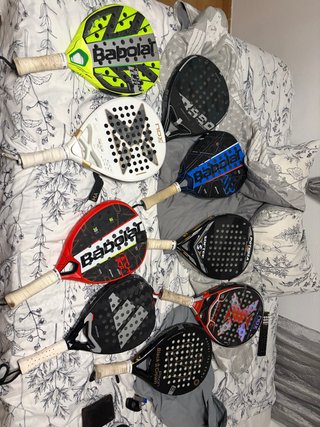 Lote Palas de Pádel Babolat, Nox, Adidas