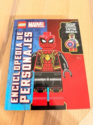 Lego Marvel, DC Comics y Spider-Man Libros sin fig