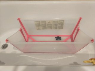 Bañera Stokke Flexi Bath Plegable Rosa