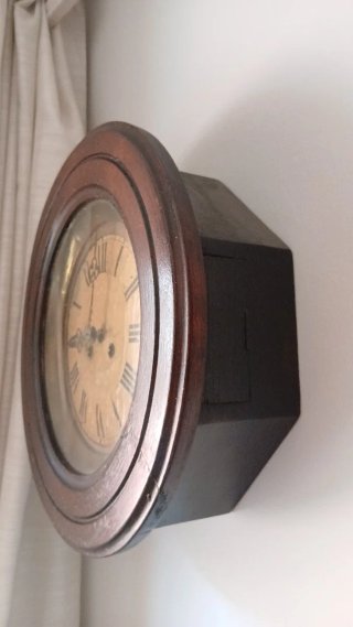 Reloj de Pared Antiguo Final S.XIX