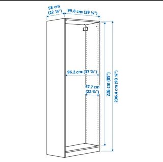 Armario PAX Ikea Blanco