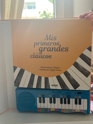 Libro piano. Mis primeros grandes Clásicos