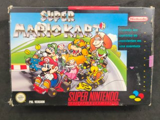 Super Nintendo Super Mario Kart PAL