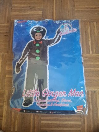 Disfraz Niño Little Ginger Man Talla M