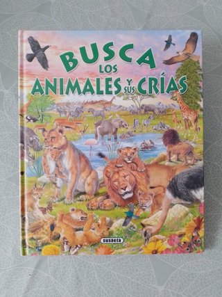 Lote 6 Libros Infantiles Busca los Animales