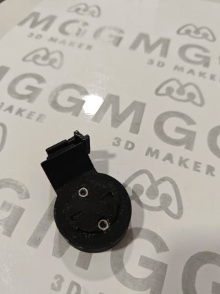 Soporte sobre Garmin luz Bontrager Flare