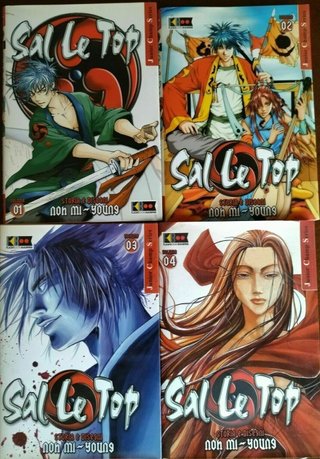 Lotto di 18 Fumetti coreani manwha serie Flashbook