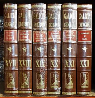Galicia geografía. 6 vols. Completa Hércules edici