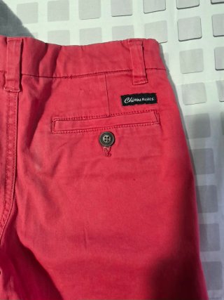 Shorts niño color rojo