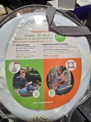 HandyPotty Orinal y Reductor WC 2en1