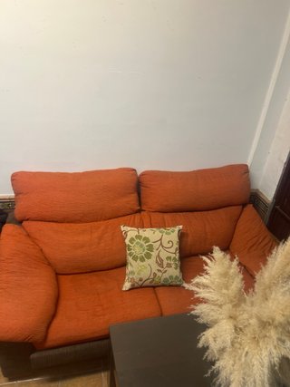 Sofá Naranja Corduroy