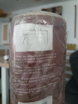 Estor enrollable bambú EASY 100x180cm