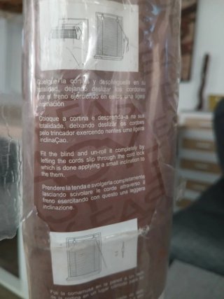 Estor enrollable bambú EASY 100x180cm
