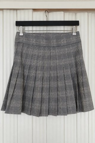 Falda Pepe Jeans cuadros gris