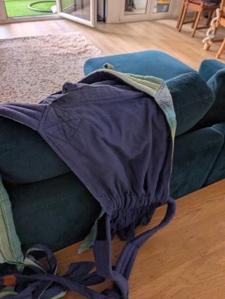 Mochila portabebés Girasol Mysol tejida