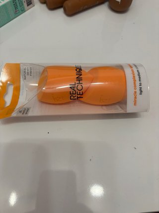Real Techniques Esponjas Maquillaje Naranja