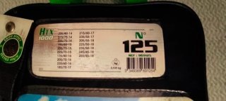 Cadenas textiles HTX 1000 N° 125