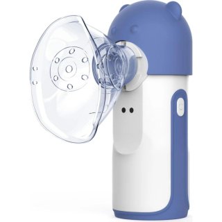 Nebulizador infantil azul y blanco