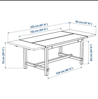Mesa de comedor extensible