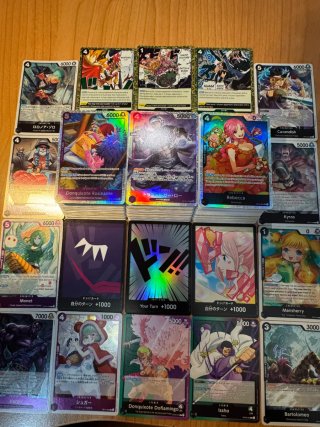 Lotto Carte One Piece Rare