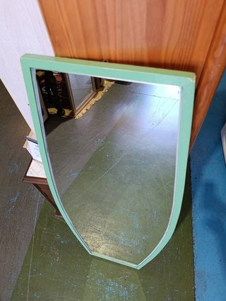 ESPEJO CUERPO ENTERO VERDE MENTA