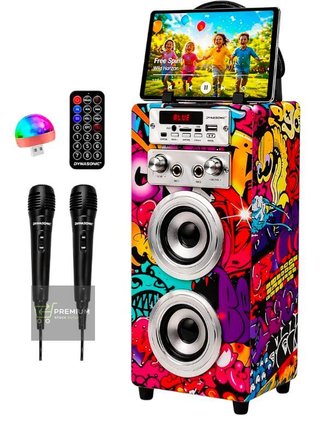 Dynasonic Karaoke Altavoz Bluetooth Portatil