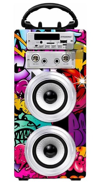 Dynasonic Karaoke Altavoz Bluetooth Portatil