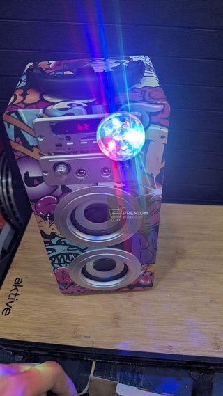 Dynasonic Karaoke Altavoz Bluetooth Portatil