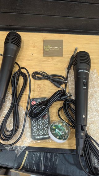 Dynasonic Karaoke Altavoz Bluetooth Portatil