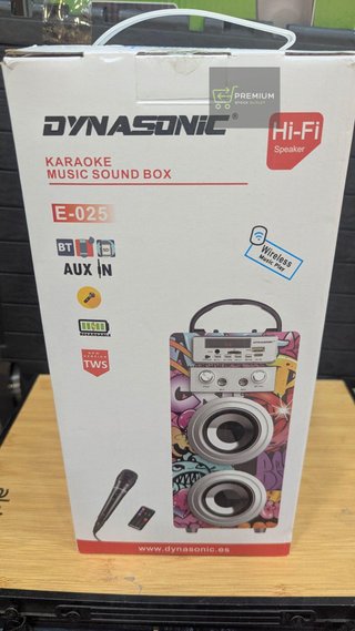 Dynasonic Karaoke Altavoz Bluetooth Portatil