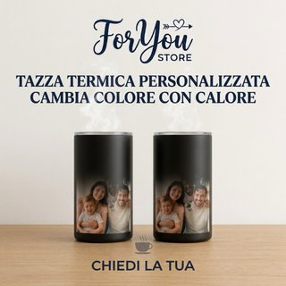 tazza termica personalizzata con foto
