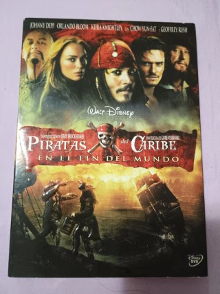 Pack 3 DVDs Piratas del Caribe