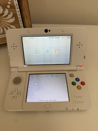 Nintendo new 3ds blanca