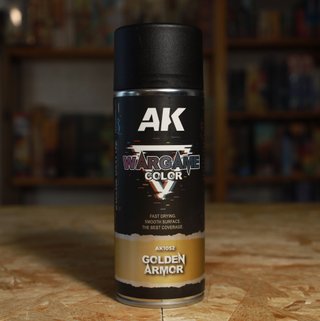 AK Interactive Golden Armor Spray
