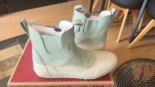 Botas VANS impermeables verde/blanco