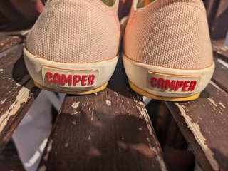 Zapatillas Camper Peu Rambla Beige/Rosa