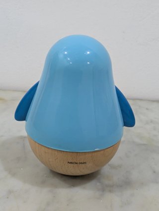 Lote Juguetes bebe Pingüino musical  y Aro Cuentas