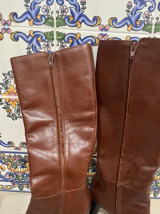 Stivali alti Mango marroni