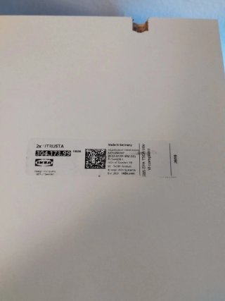 Balda UTRUSTA Ikea 30x60