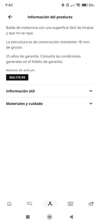 Balda UTRUSTA Ikea 30x60